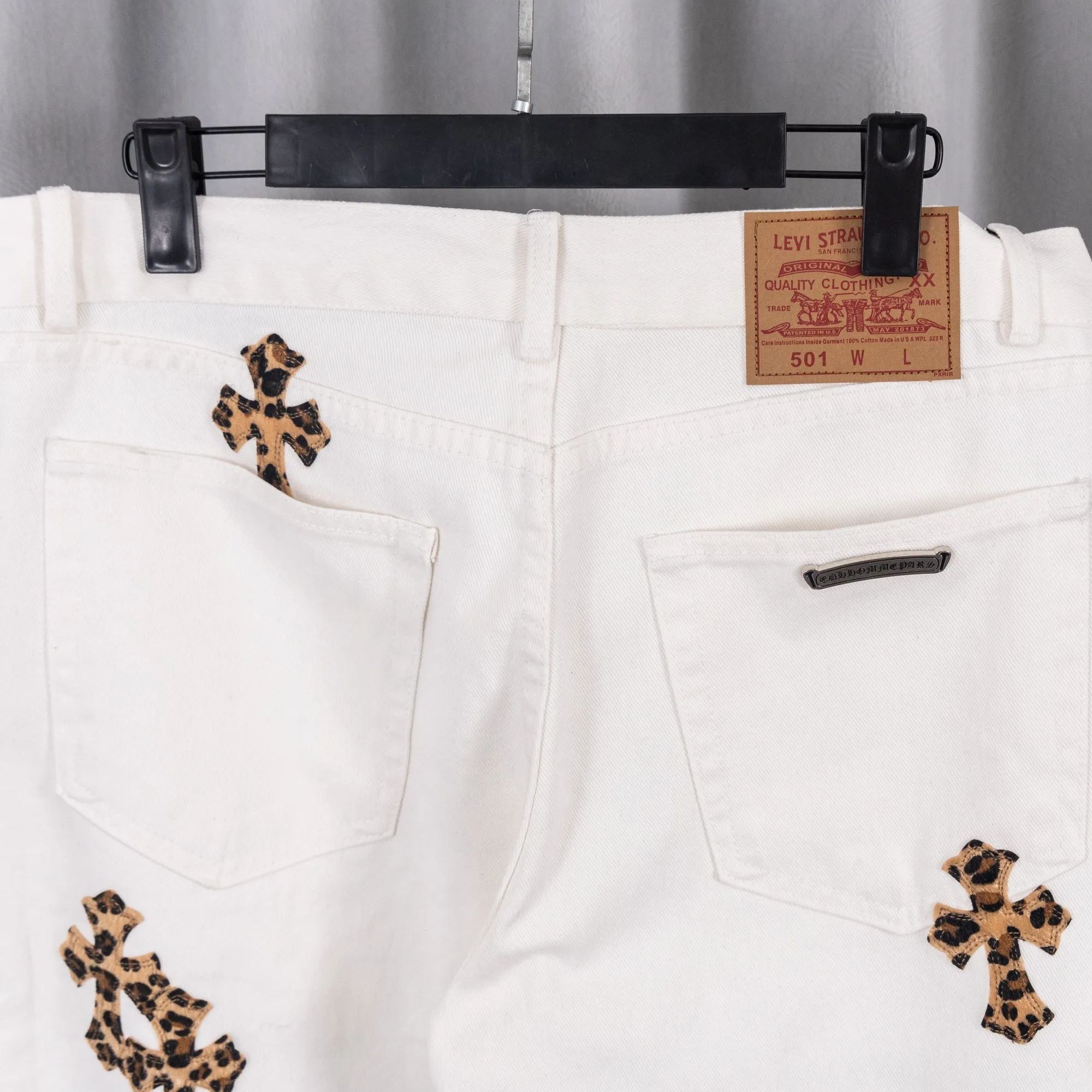 （ ） 155 vintage levis remake remake remake remake #CHROME HEARTS Same Style